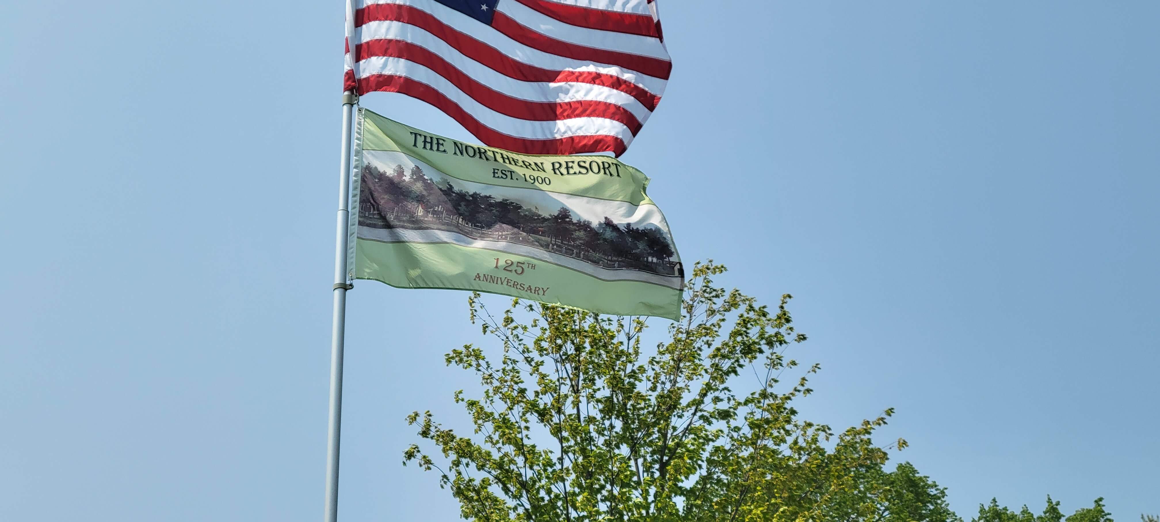 Bill Piper's custom flag made by FlagandBanner.com